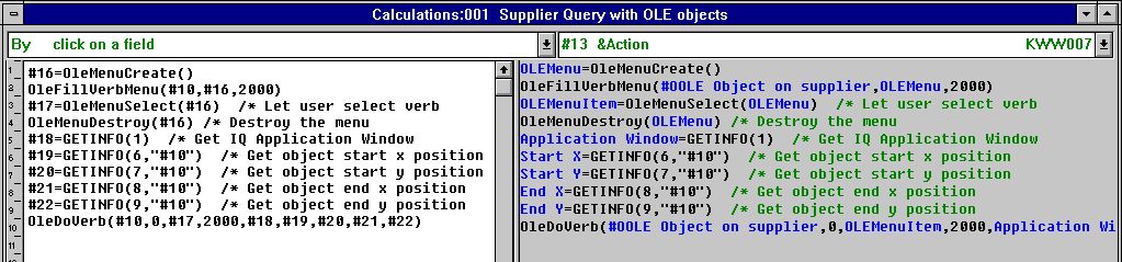 Computer Ole Object Linking and Embedding